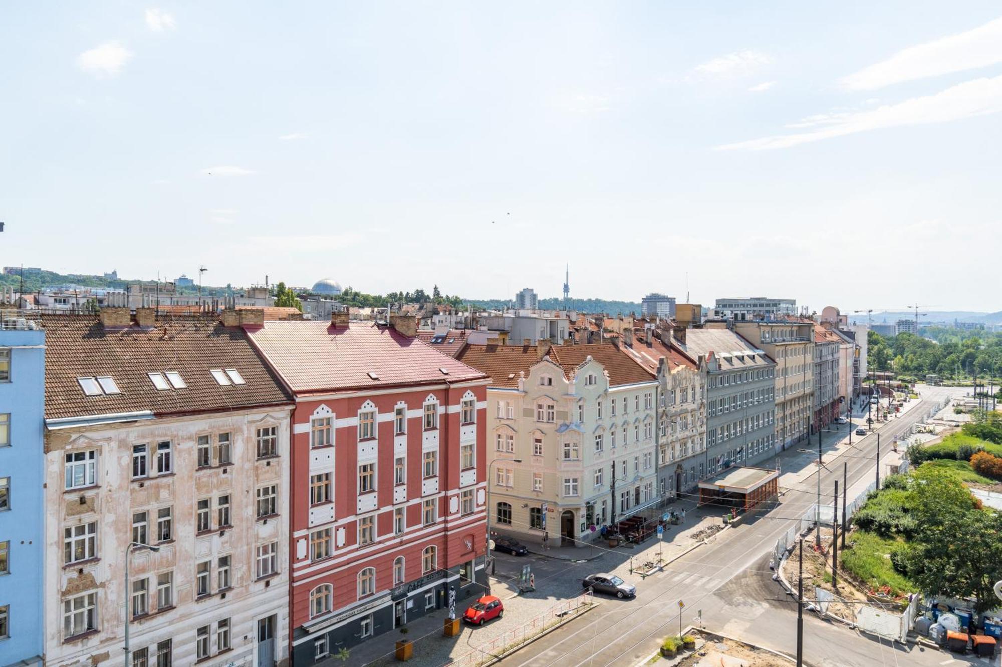 Brand New Studio Apartment # 45 With Free Parking In The City Center Prague Exterior photo